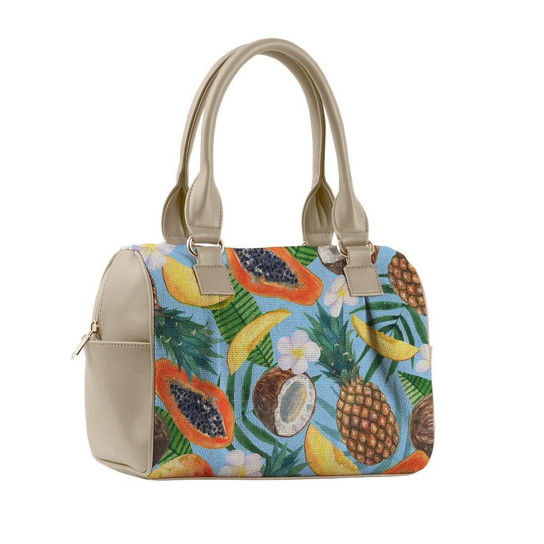 Beige Speedy Bag Tropical - CANVAEGYPT