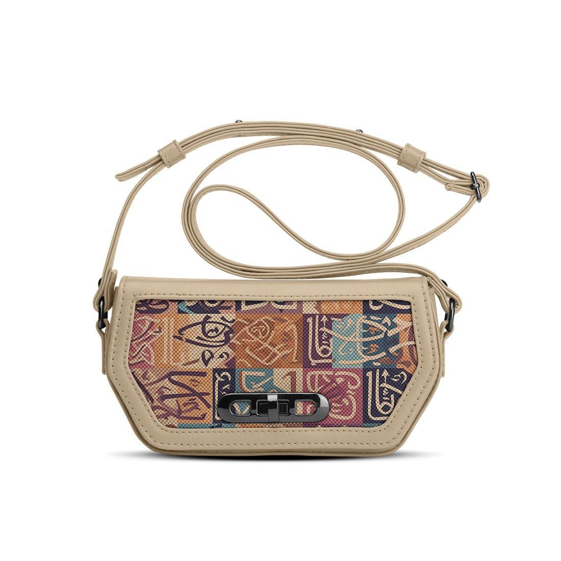 Beige Swag Crossbody Wall Mural - CANVAEGYPT