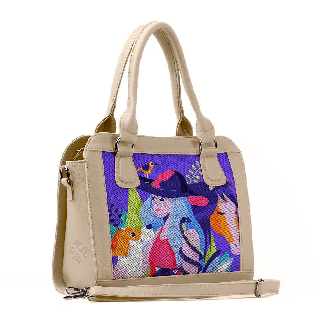 Beige Travel Hobo Bag Animal Lover - CANVAEGYPT