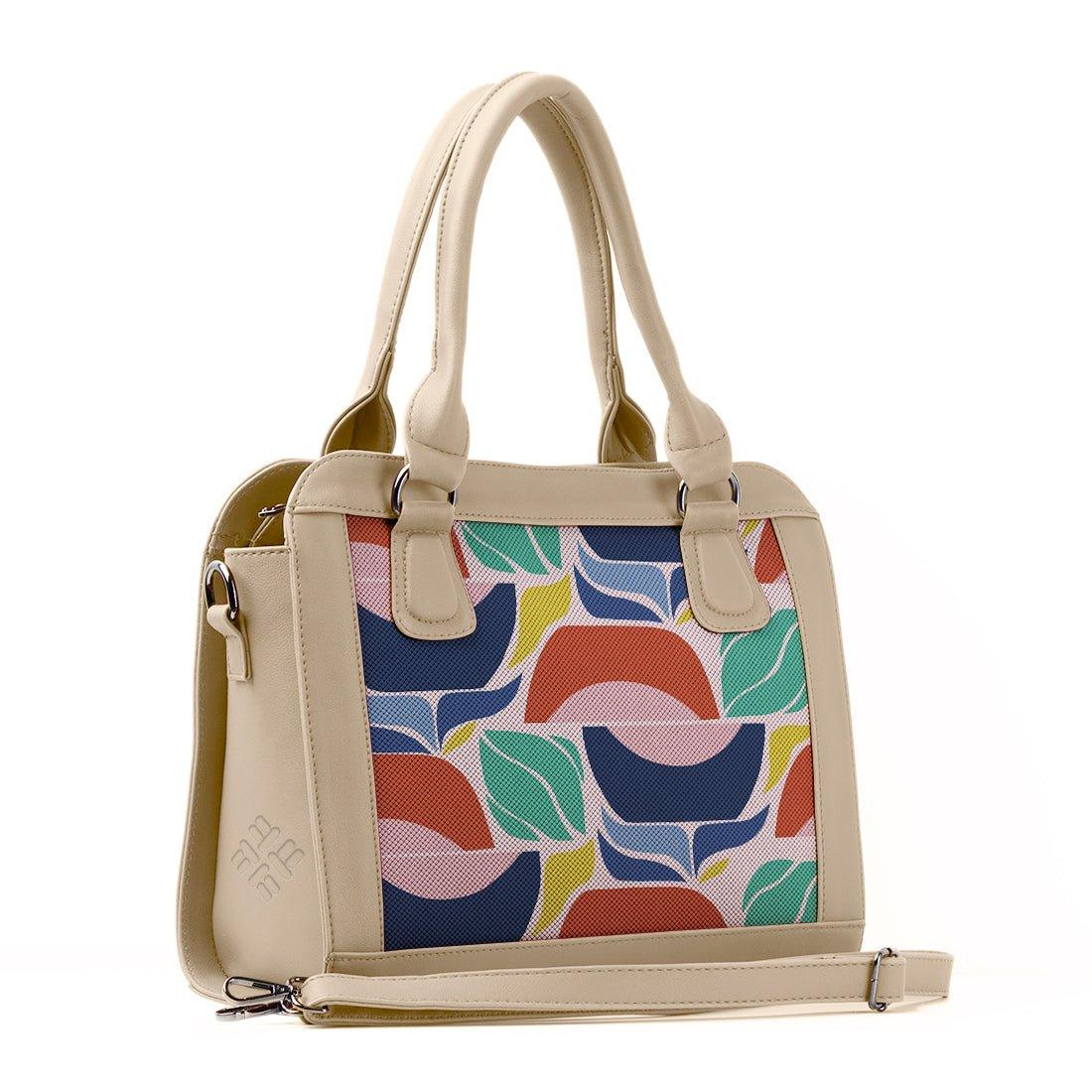 Beige Travel Hobo Bag Blooming Pink - CANVAEGYPT