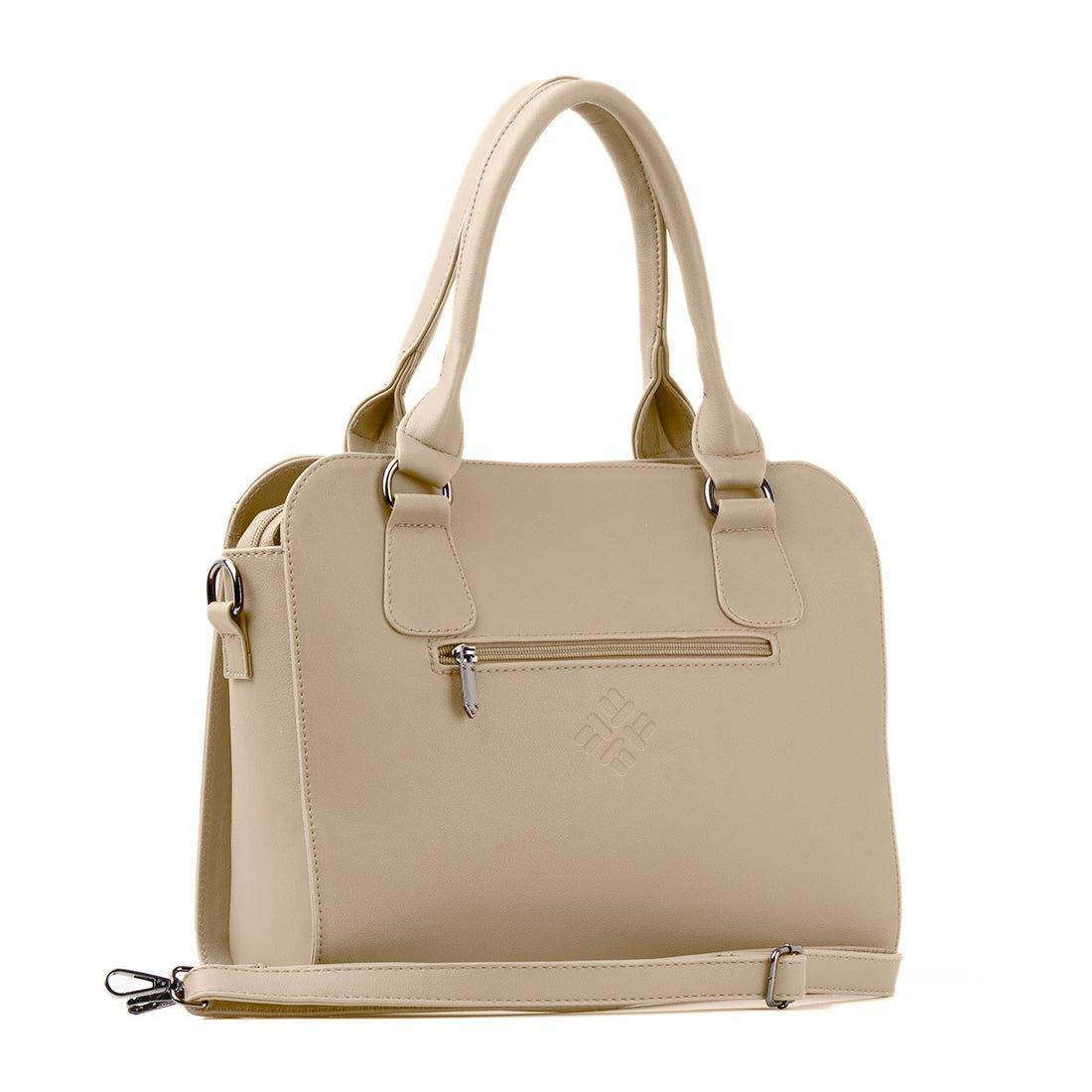 Beige Travel Hobo Bag Flamingo Queen - CANVAEGYPT