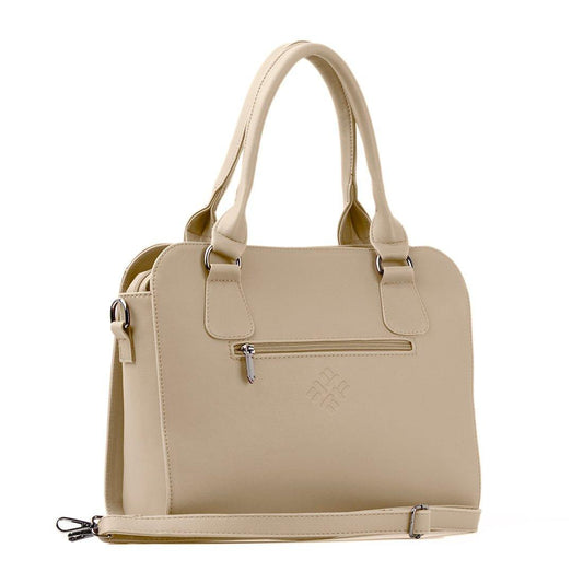 Beige Travel Hobo Bag Summer Abstract - CANVAEGYPT