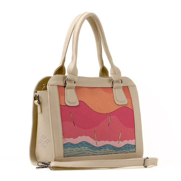 Beige Travel Hobo Bag The Watermelon - CANVAEGYPT