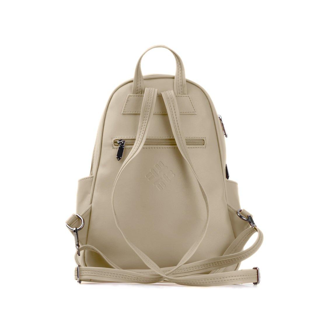 Beige Vivid Backpack Be Famous - CANVAEGYPT