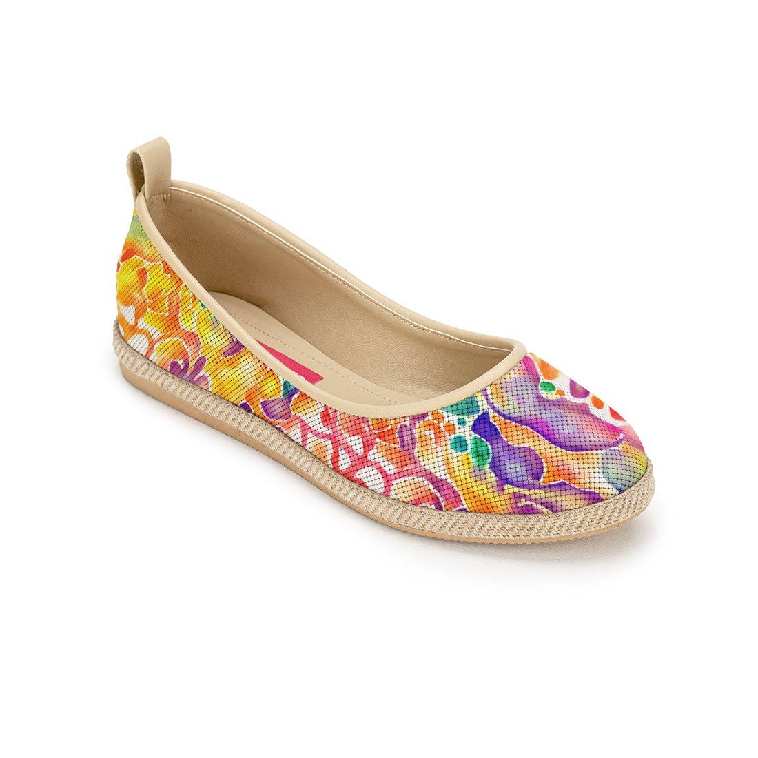 Beige Voyage Round Toe Bright - CANVAEGYPT