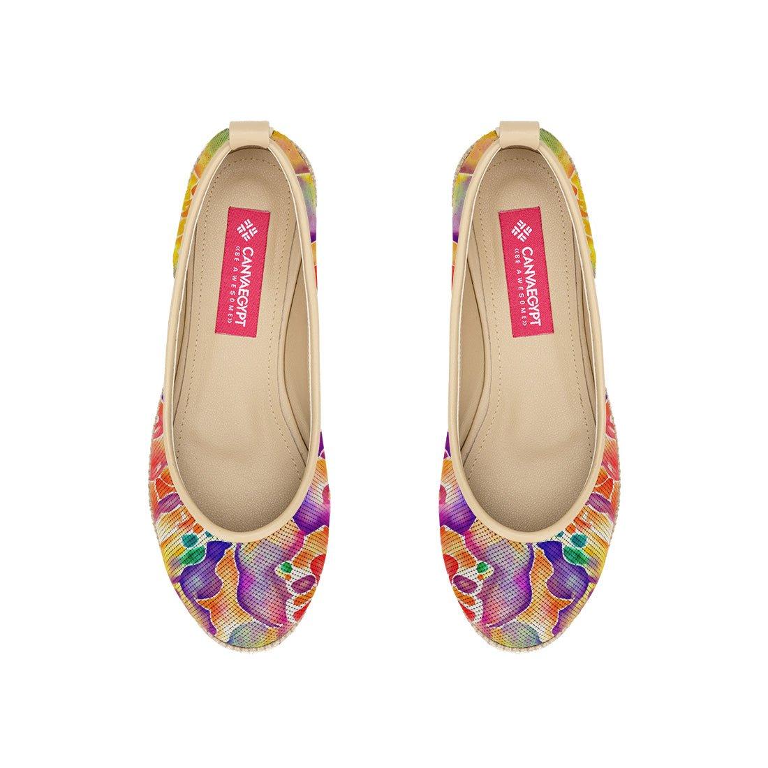 Beige Voyage Round Toe Bright - CANVAEGYPT