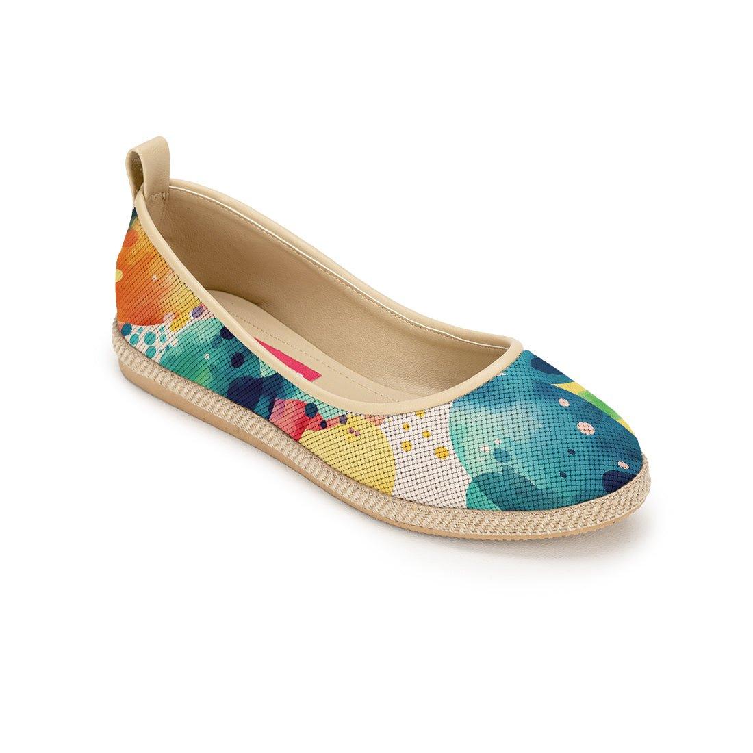 Beige Voyage Round Toe Circles - CANVAEGYPT