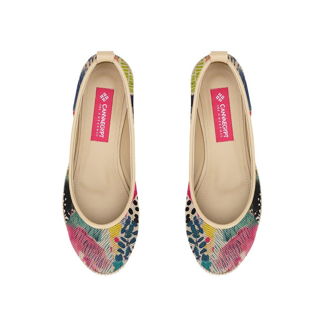 Beige Voyage Round Toe Dye - CANVAEGYPT