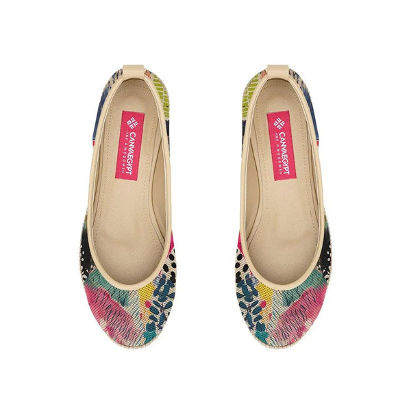 Beige Voyage Round Toe Dye - CANVAEGYPT