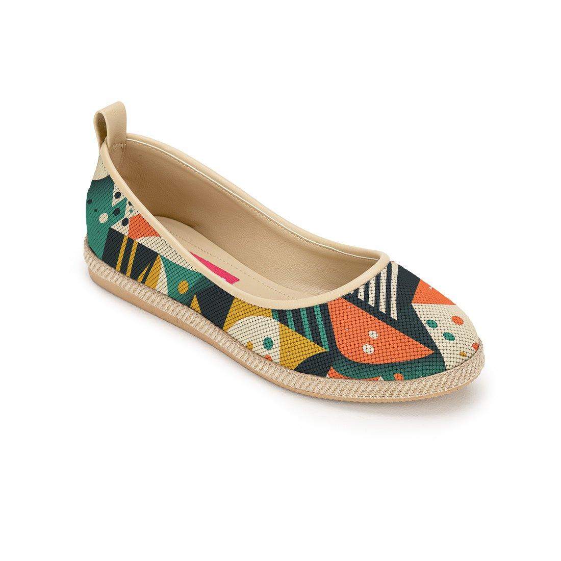 Beige Voyage Round Toe Figure - CANVAEGYPT