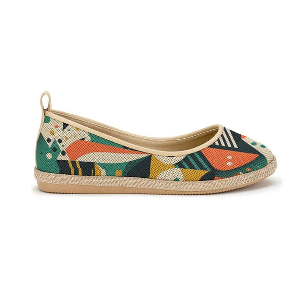 Beige Voyage Round Toe Figure