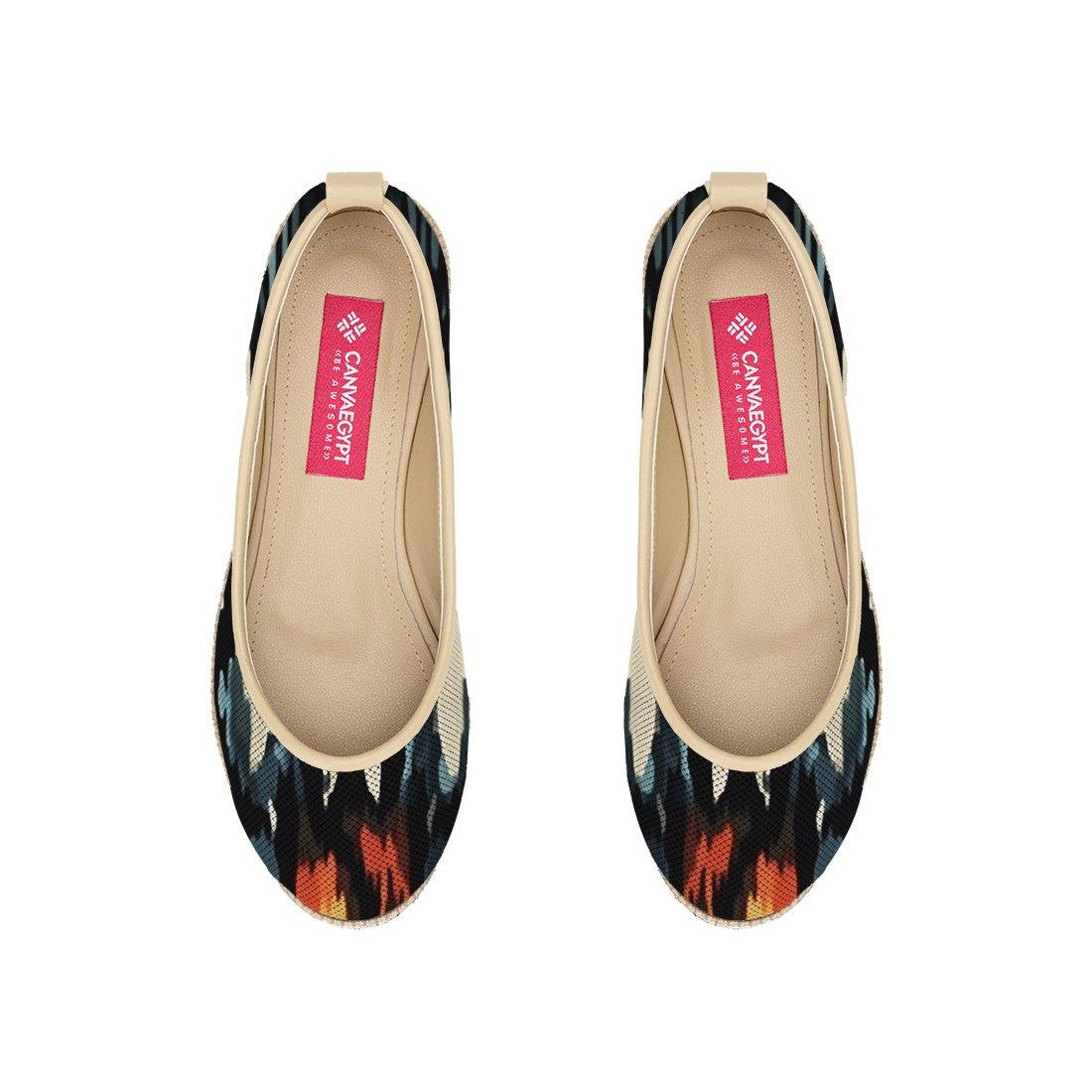 Beige Voyage Round Toe Flamy - CANVAEGYPT