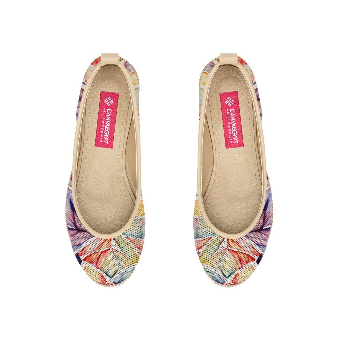 Beige Voyage Round Toe Glass - CANVAEGYPT