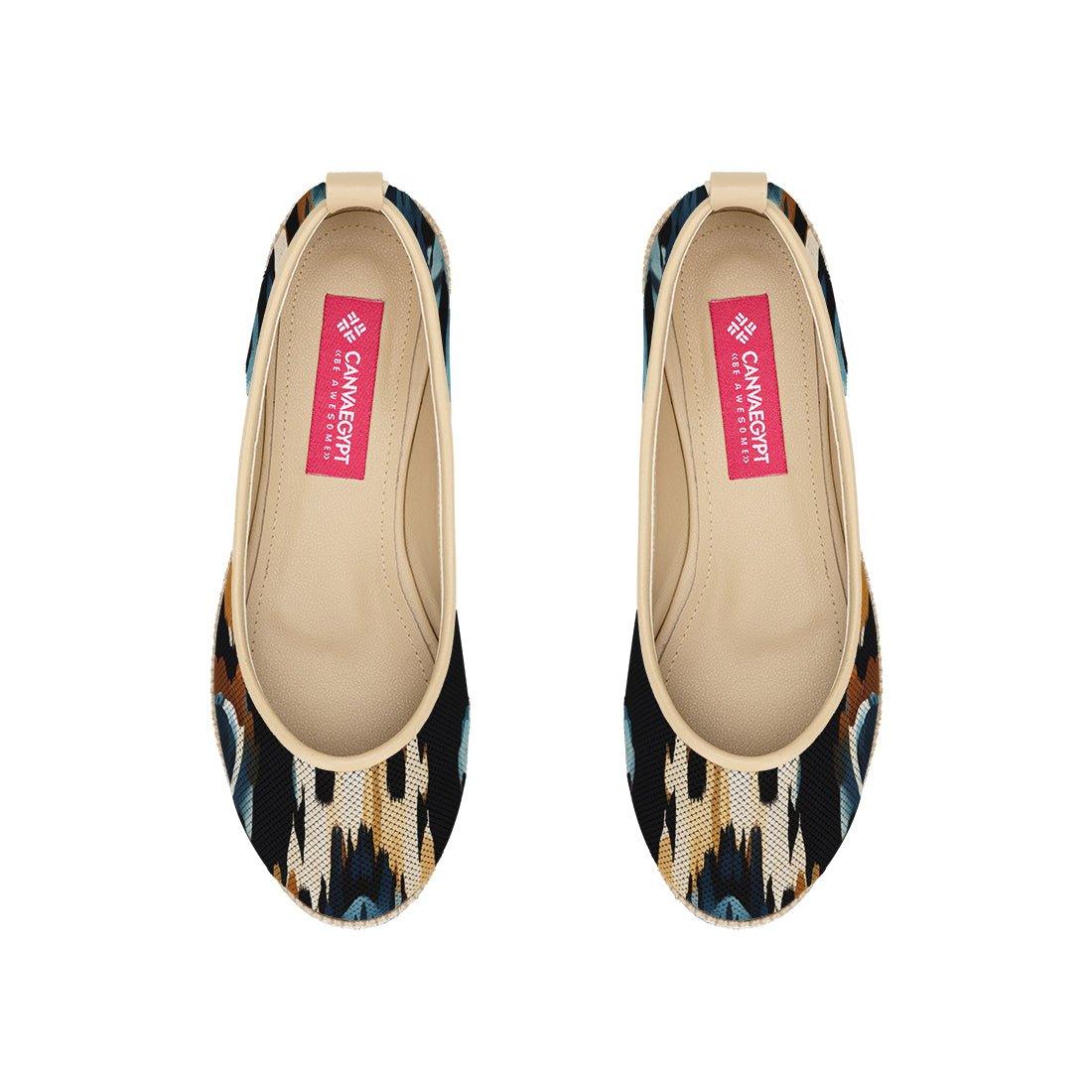 Beige Voyage Round Toe Hazy - CANVAEGYPT