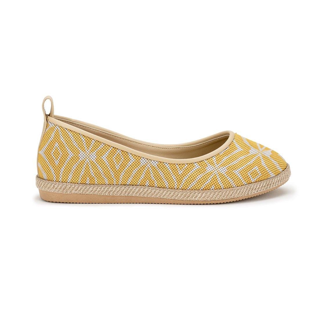 Beige Voyage Round Toe Point - CANVAEGYPT
