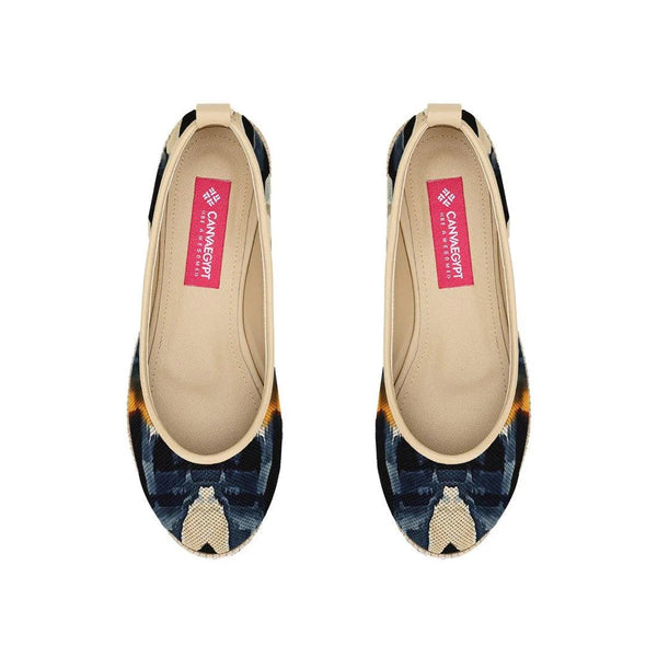 Beige Voyage Round Toe Rhythm - CANVAEGYPT