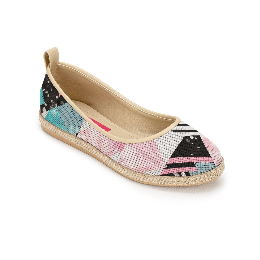 Beige Voyage Round Toe Sectioned - CANVAEGYPT