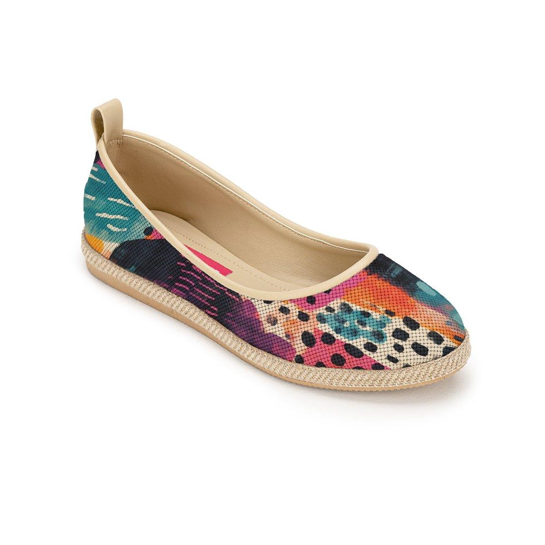 Beige Voyage Round Toe Splash - CANVAEGYPT