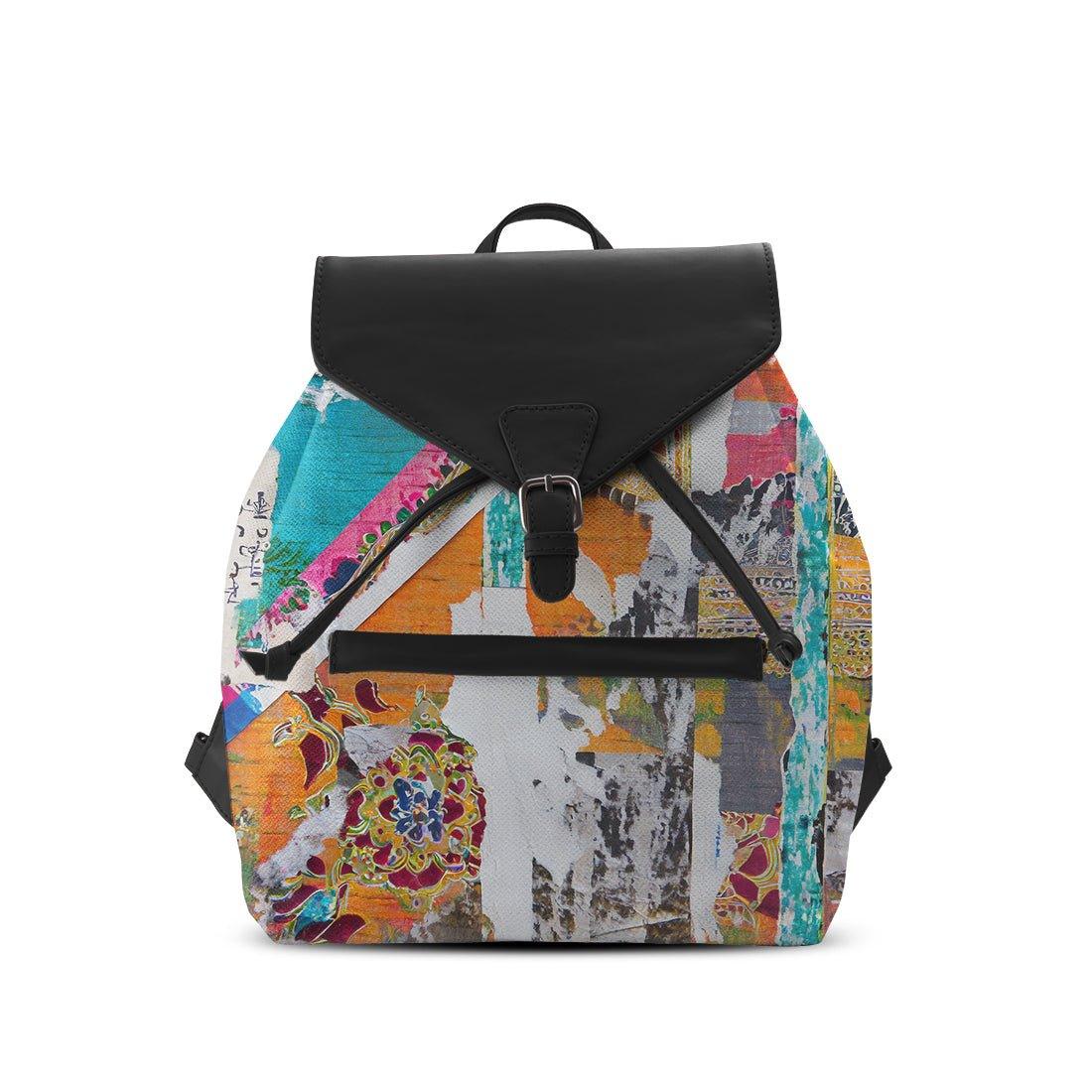 Black Aurora Backpack Cracked - CANVAEGYPT