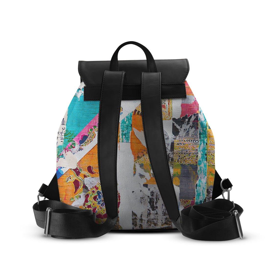 Black Aurora Backpack Cracked - CANVAEGYPT