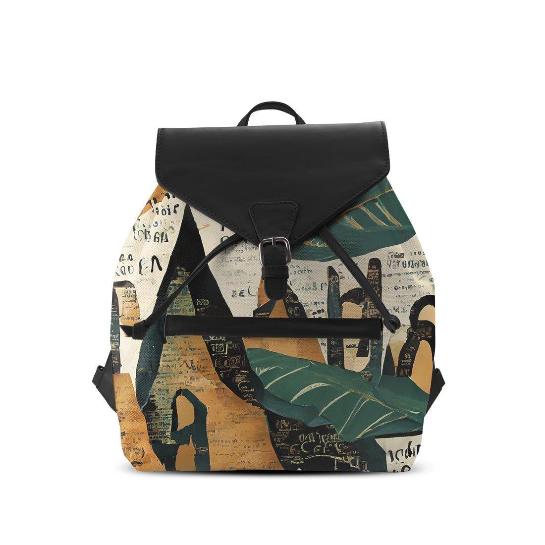 Black Aurora Backpack Old Magazine - CANVAEGYPT