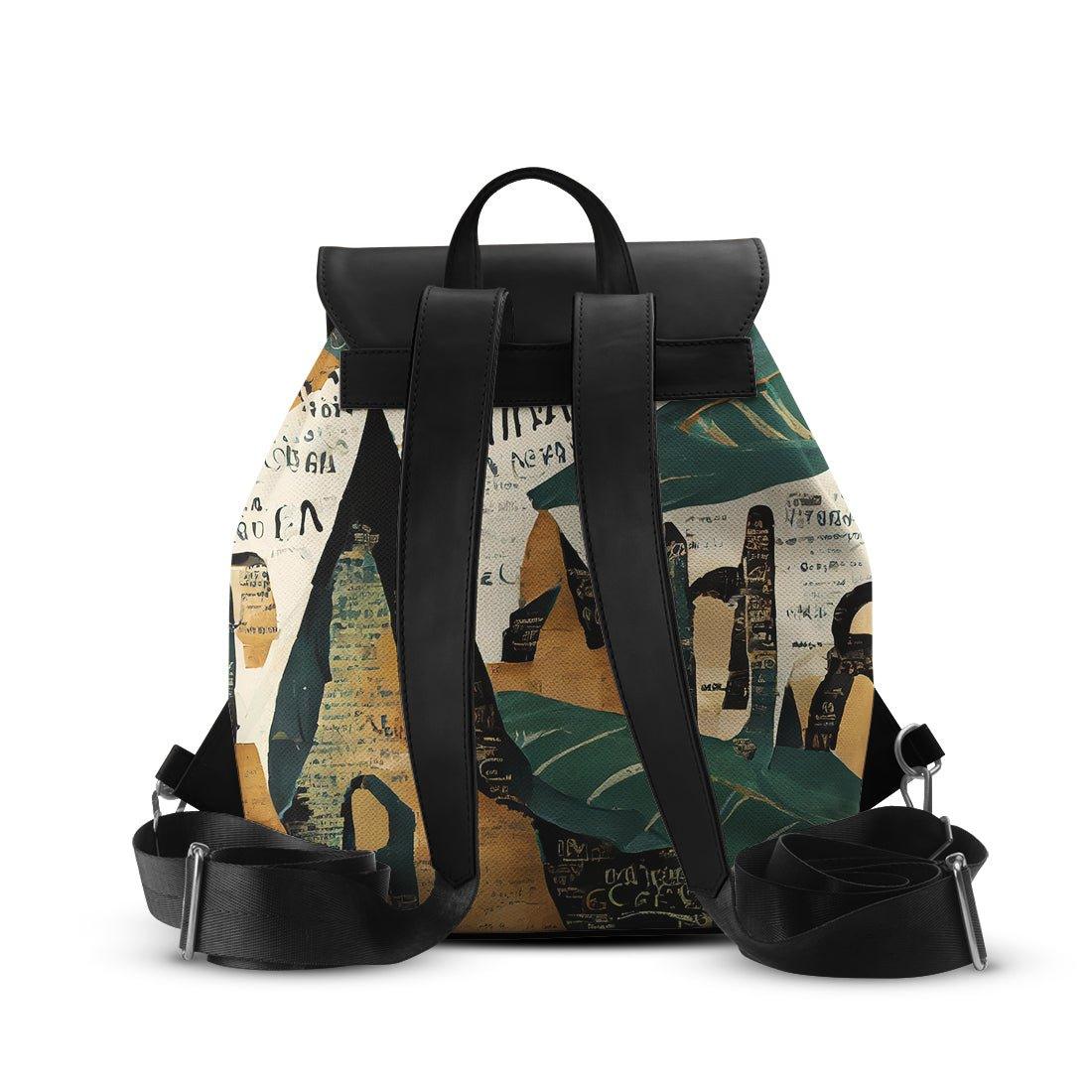 Black Aurora Backpack Old Magazine - CANVAEGYPT