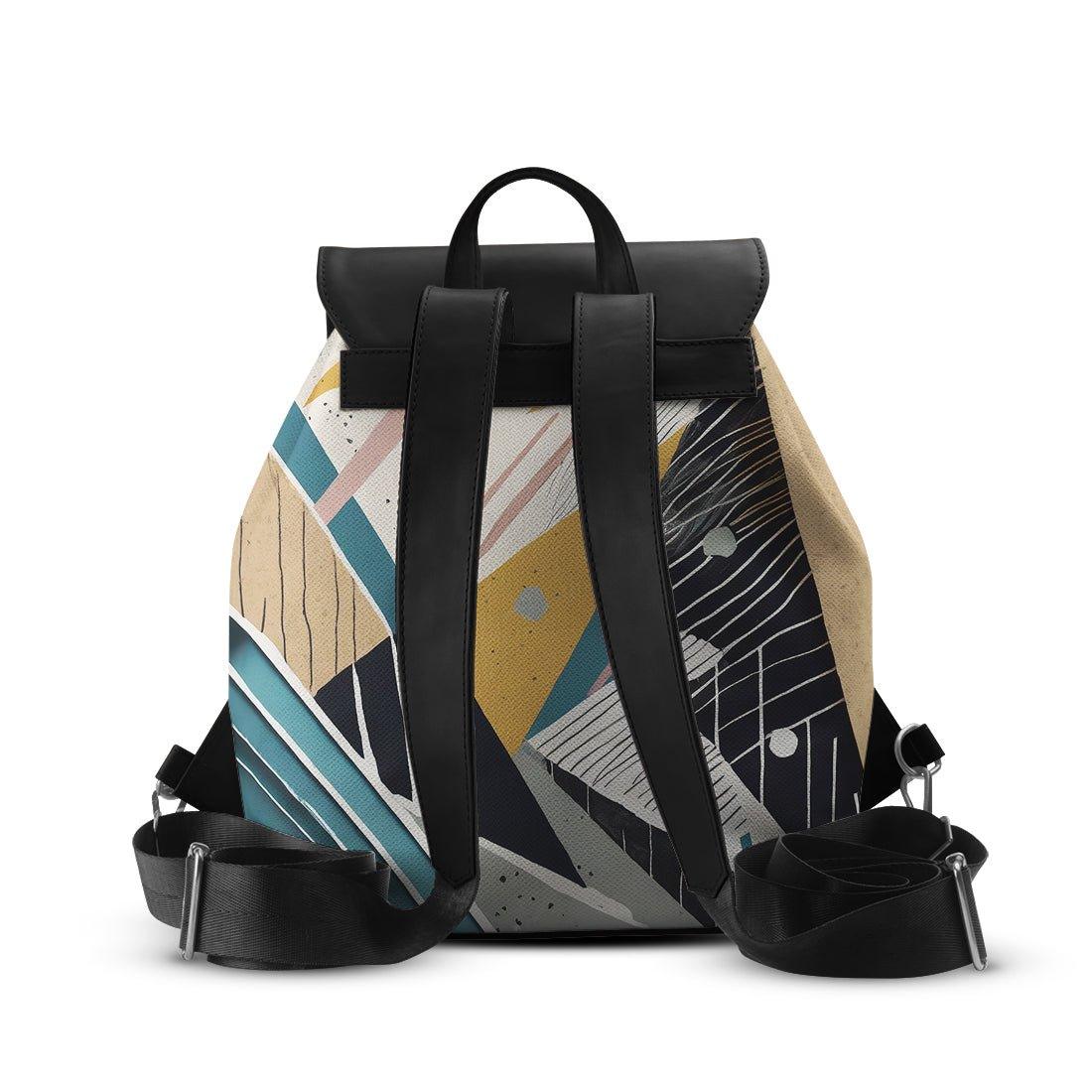 Black Aurora Backpack Scratchline - CANVAEGYPT