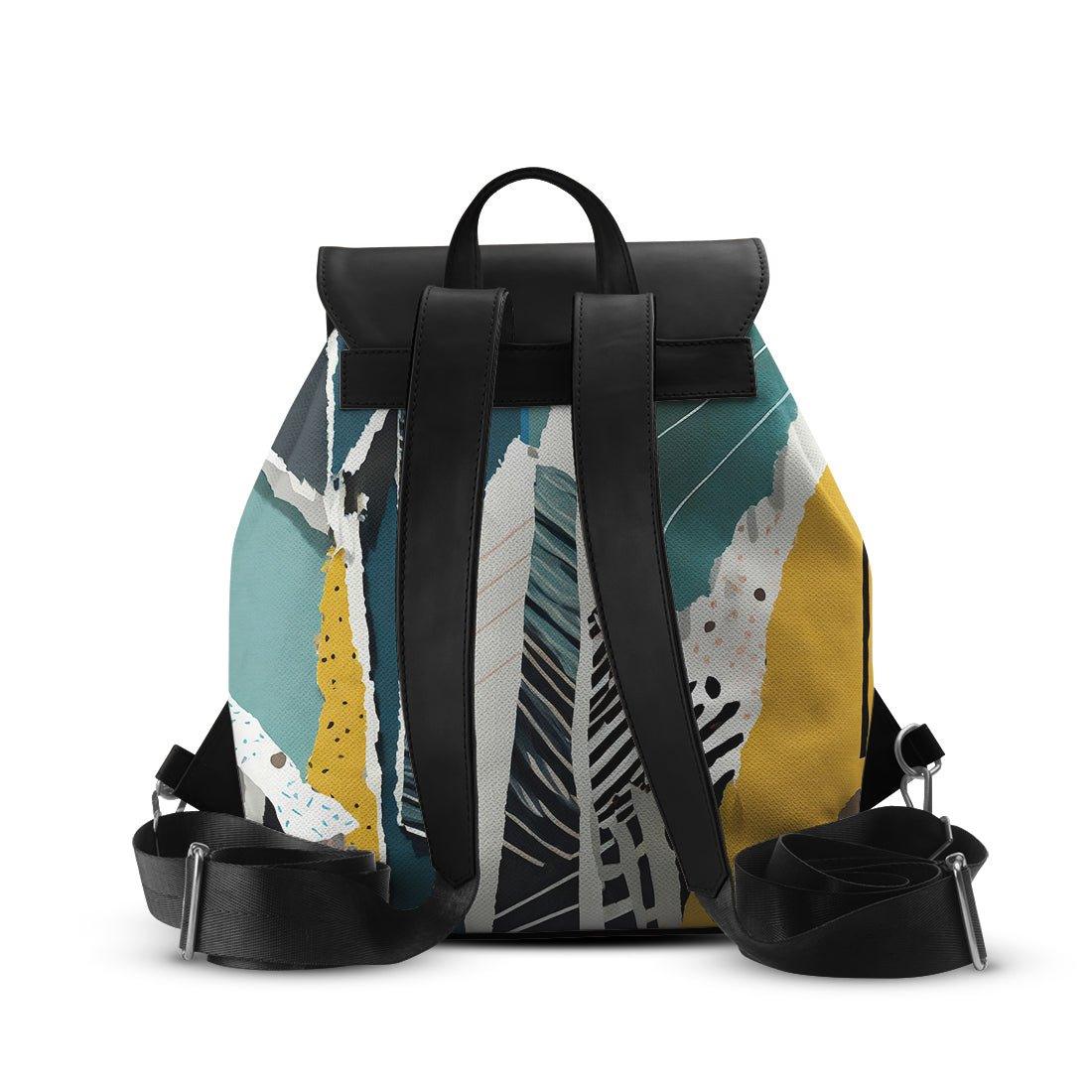Black Aurora Backpack Shapescratch - CANVAEGYPT
