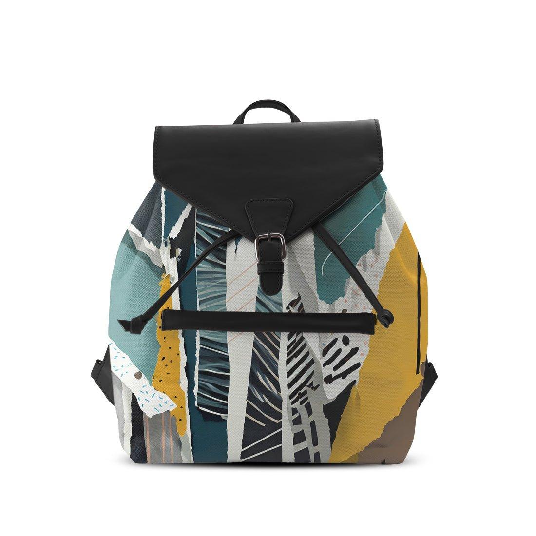 Black Aurora Backpack Shapescratch - CANVAEGYPT