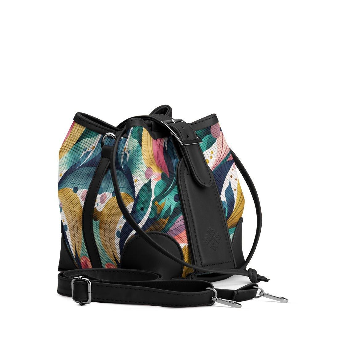 Black Bucket Bags Color Flow - CANVAEGYPT