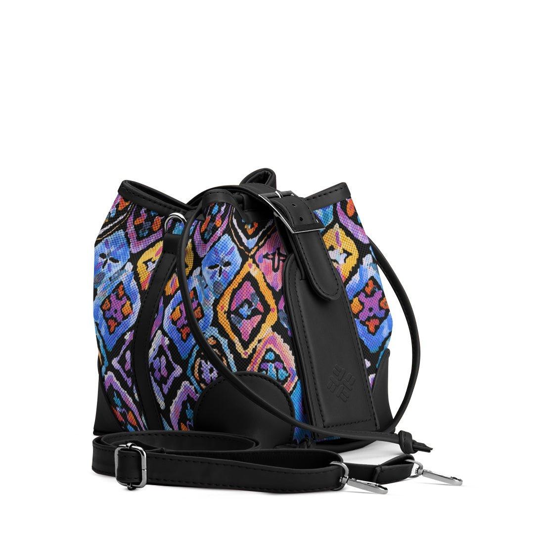 Black Bucket Bags Mozaic - CANVAEGYPT