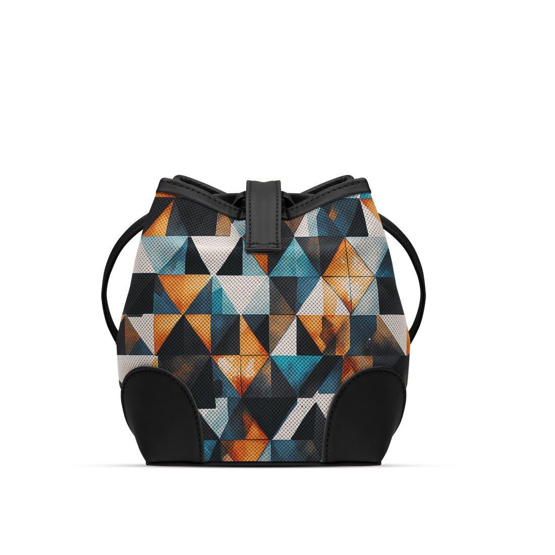 Black Bucket Bags Polygon - CANVAEGYPT