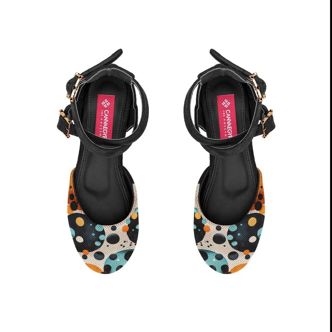 Black Chunky Sandal Bubbles - CANVAEGYPT