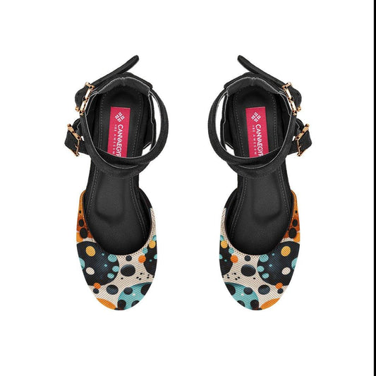 Black Chunky Sandal Bubbles - CANVAEGYPT