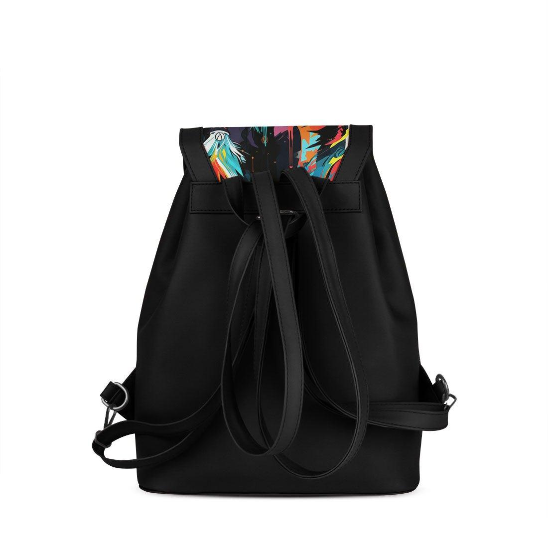 Black City Serenade Backpack Mythical Flame - CANVAEGYPT