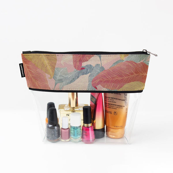 limpid Makeup Case Big Leaves