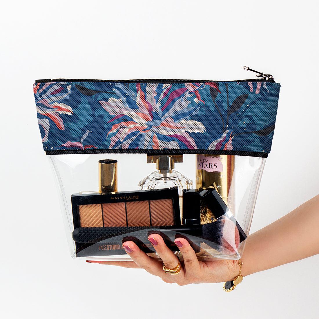limpid Makeup Case Blue Garden - CANVAEGYPT