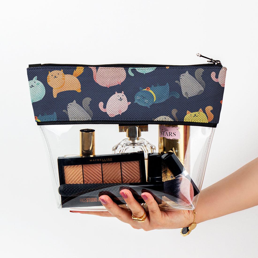 limpid Makeup Case Cute cats - CANVAEGYPT