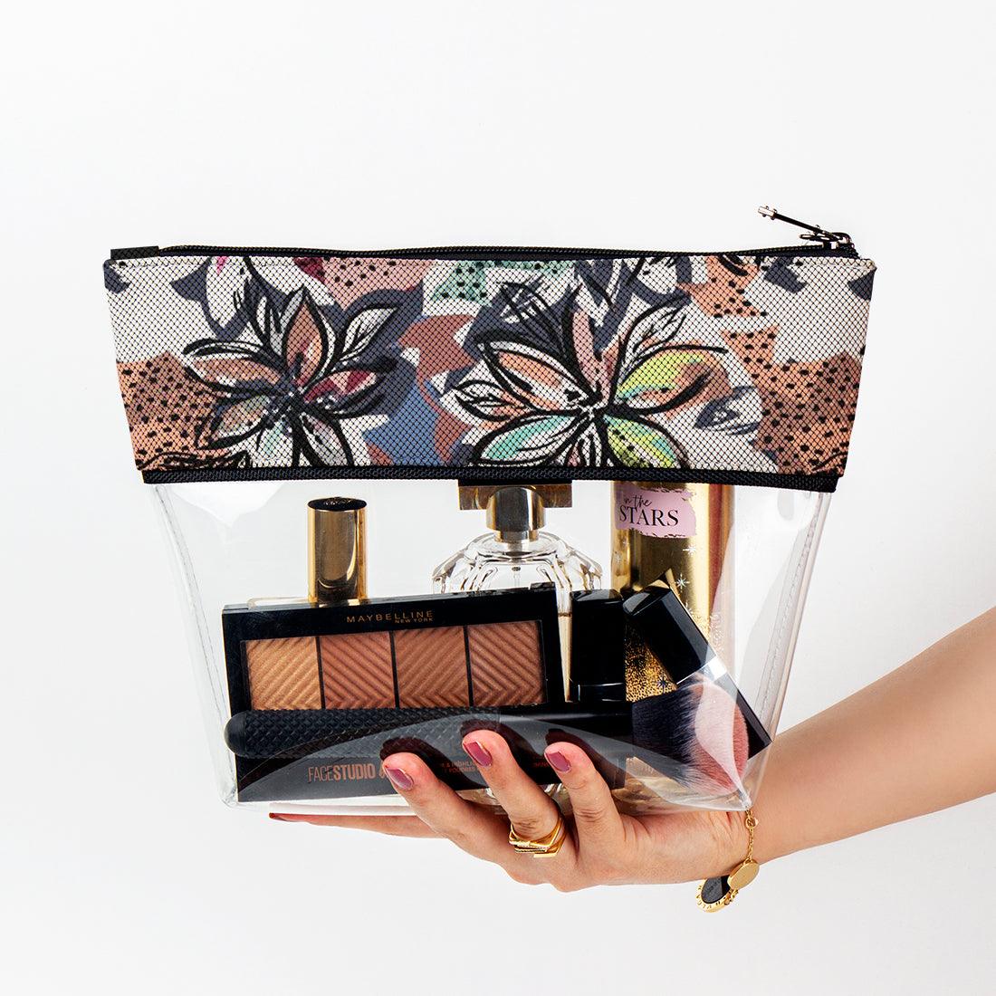 limpid Makeup Case Flowers Sketch - CANVAEGYPT