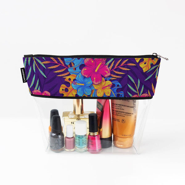limpid Makeup Case Purple Rose